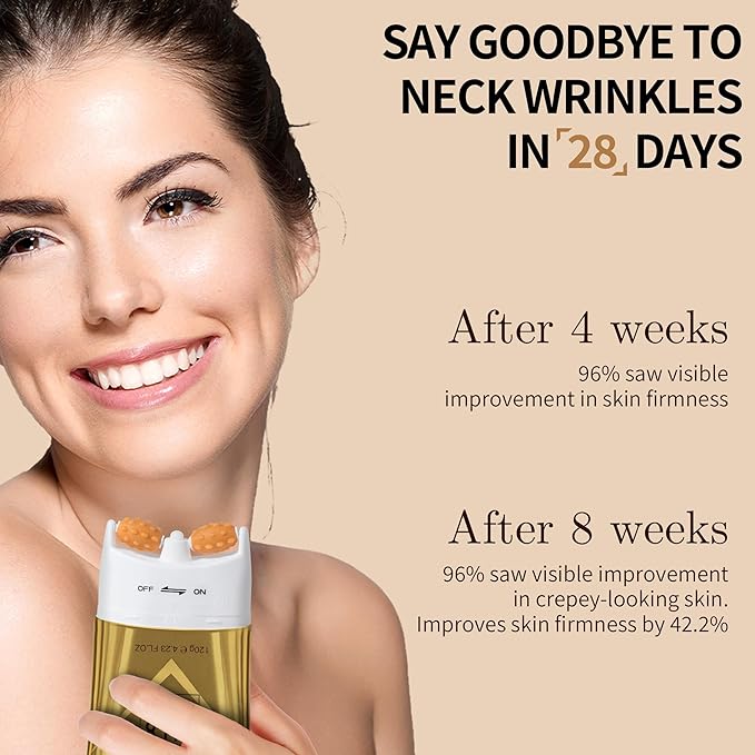 YCZ Neck Firming Cream with roller